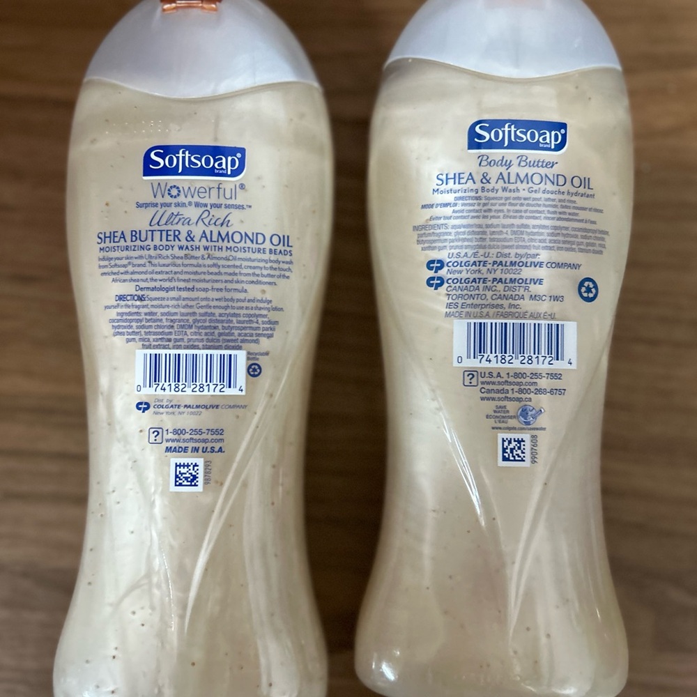 Cream and White Body Wash with Moisturizing Features - Picture 2 of 2